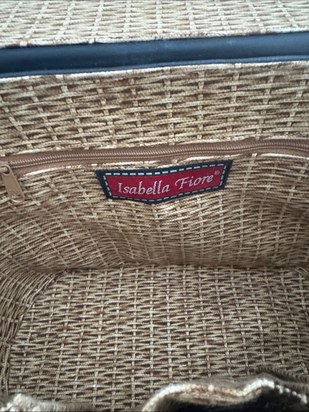 RARE Vintage Isabella Fiore Embellished Beaded Fruit Basket Bucket Handbag Purse - Picture 5 of 16